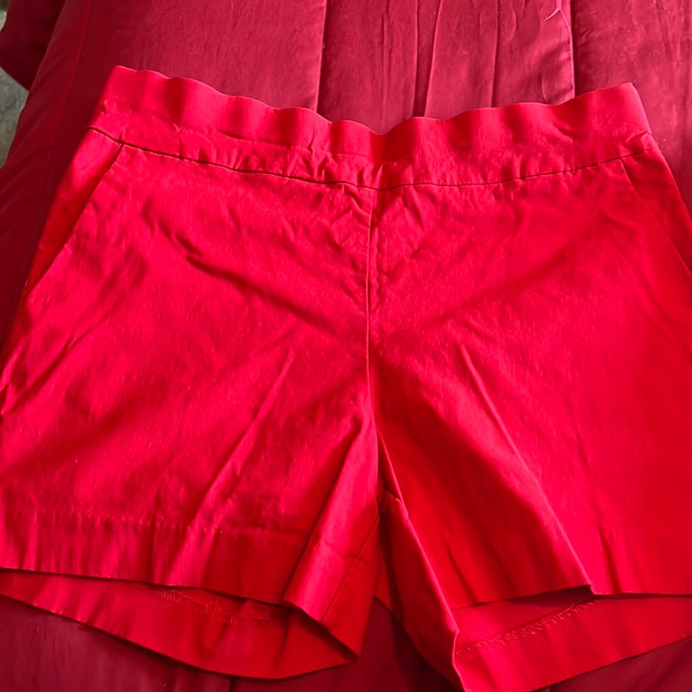 Red Shorts Stretchy